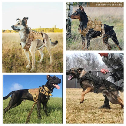 K9 Dog Tactical Military Vest - 4petslovers