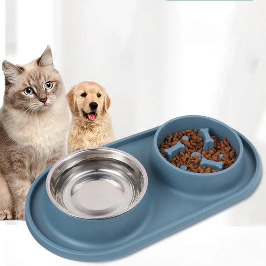 Stainless Steel Pet Feeding Bowl - 4petslovers