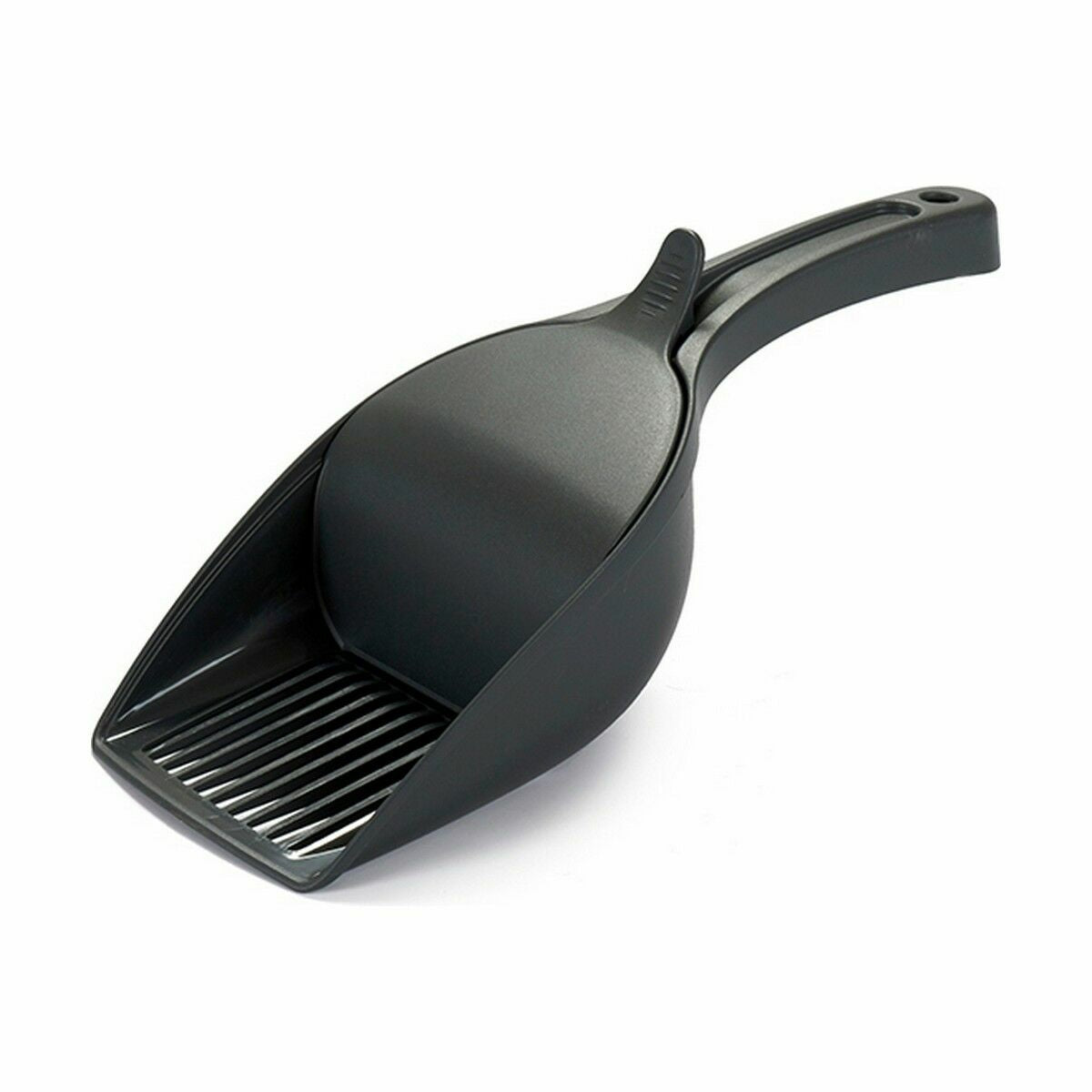 Dustpan Stefanplast Anthracite Plastic 12 X 7 X 27, 5 cm (8 Units)-1