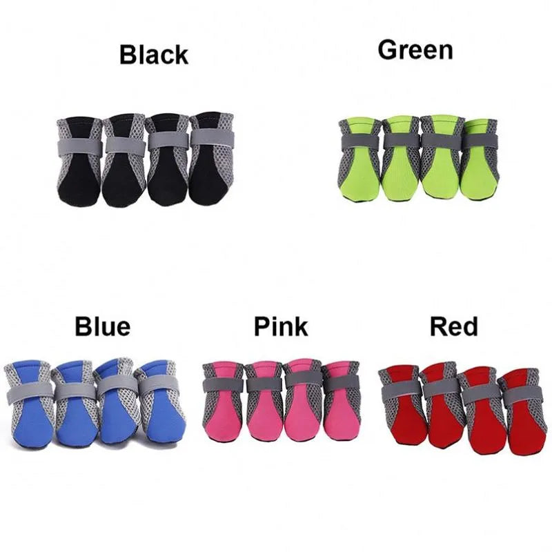 Breathable Dog Shoes Waterproof - 4petslovers