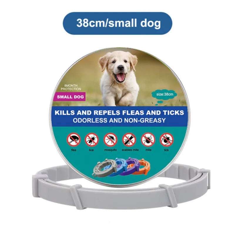 Adjustable Anti-Flea and Tick Pet Collar - 4petslovers