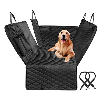 Double Zip Car Pet Seat Cover - 4petslovers