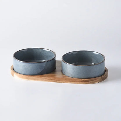 Ceramic pet food bowl - 4petslovers