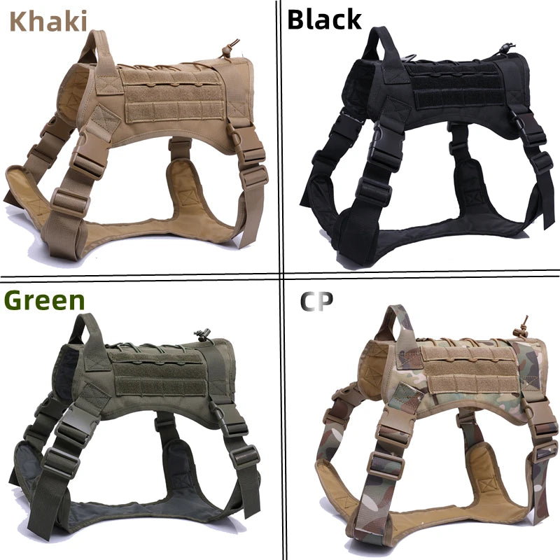 K9 Dog Tactical Military Vest - 4petslovers