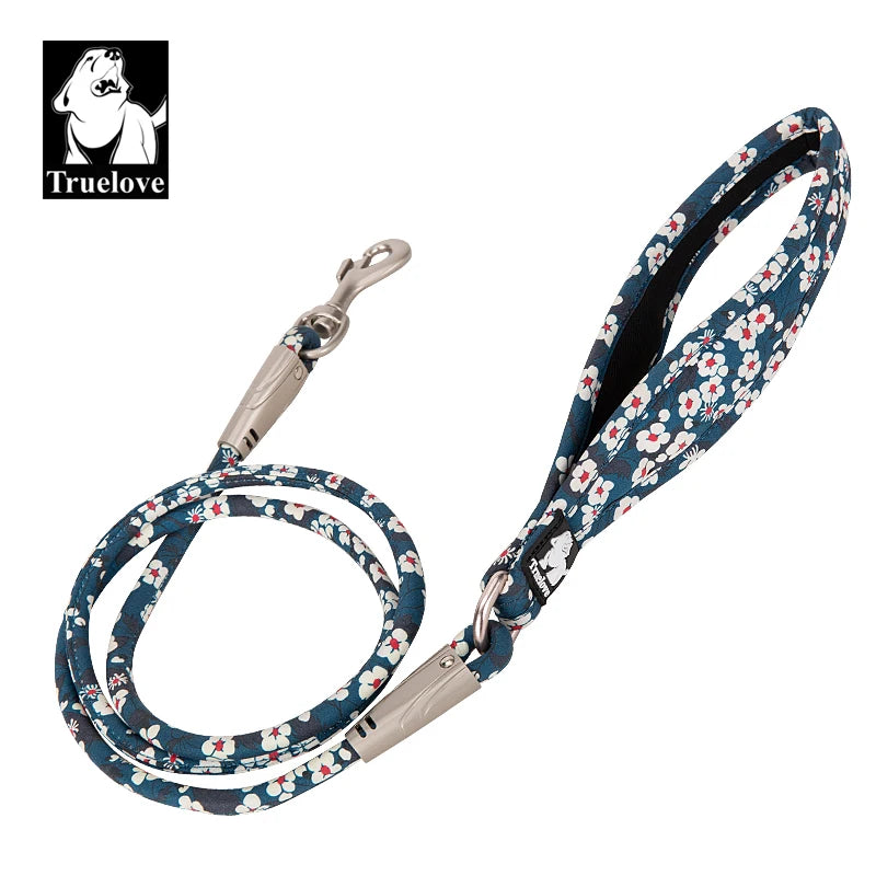 TrueLove Cotton Floral Dog Leash