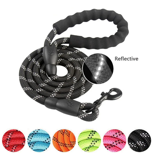 Pet Reflective Silk Traction Rope - 4petslovers