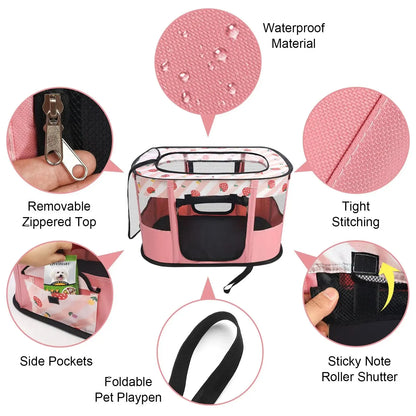 Portable Pet Playpen - 4petslovers