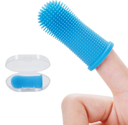 Non-toxic Pet Silicone Toothbrush - 4petslovers