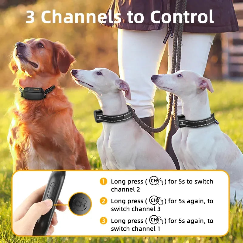 ROJECO Electric Dog Training Collar - 4petslovers