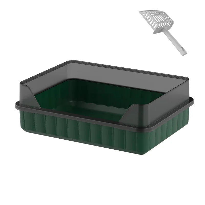 Semi-Enclosed Large-Capacity Litter Box - 4petslovers