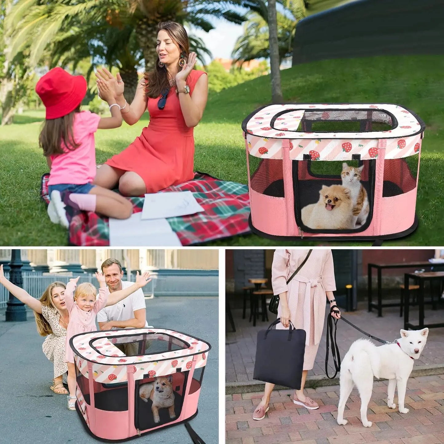 Portable Pet Playpen - 4petslovers