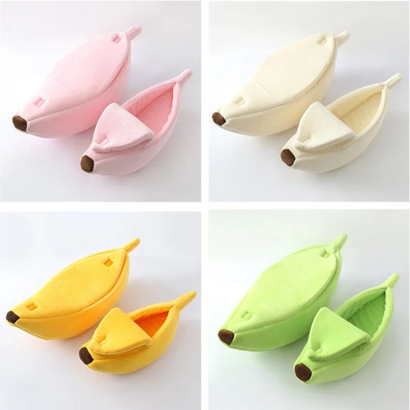 Banana shaped cat basket - 4petslovers