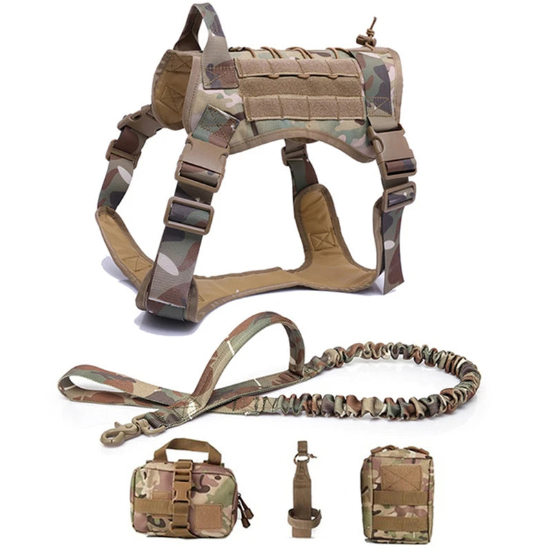 K9 Dog Tactical Military Vest - 4petslovers