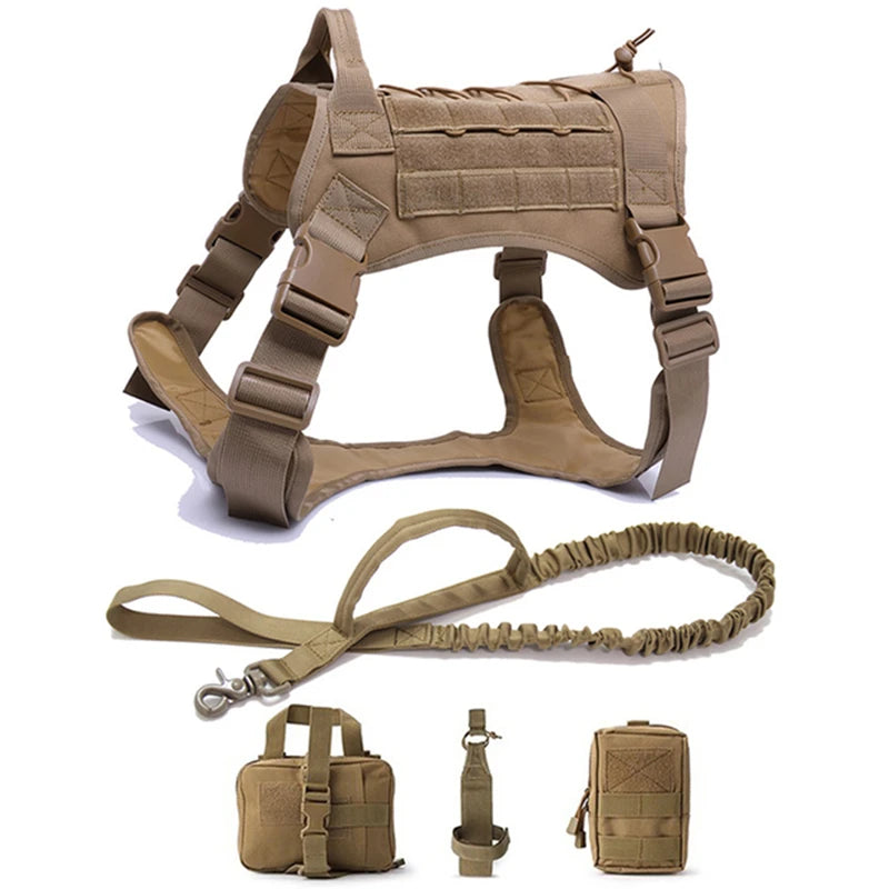 K9 Dog Tactical Military Vest - 4petslovers