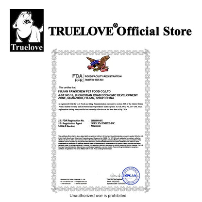 TrueLove Pet Dog Treats – Beef Jerky Chews