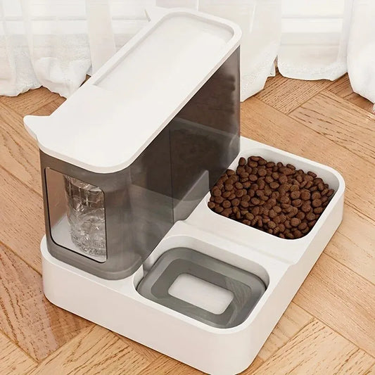 Pet Food Bowl with Automatic Feeder - 4petslovers