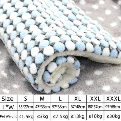 Soft Fleece Pet Bed - 4petslovers