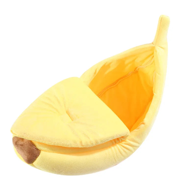 Banana shaped cat basket - 4petslovers