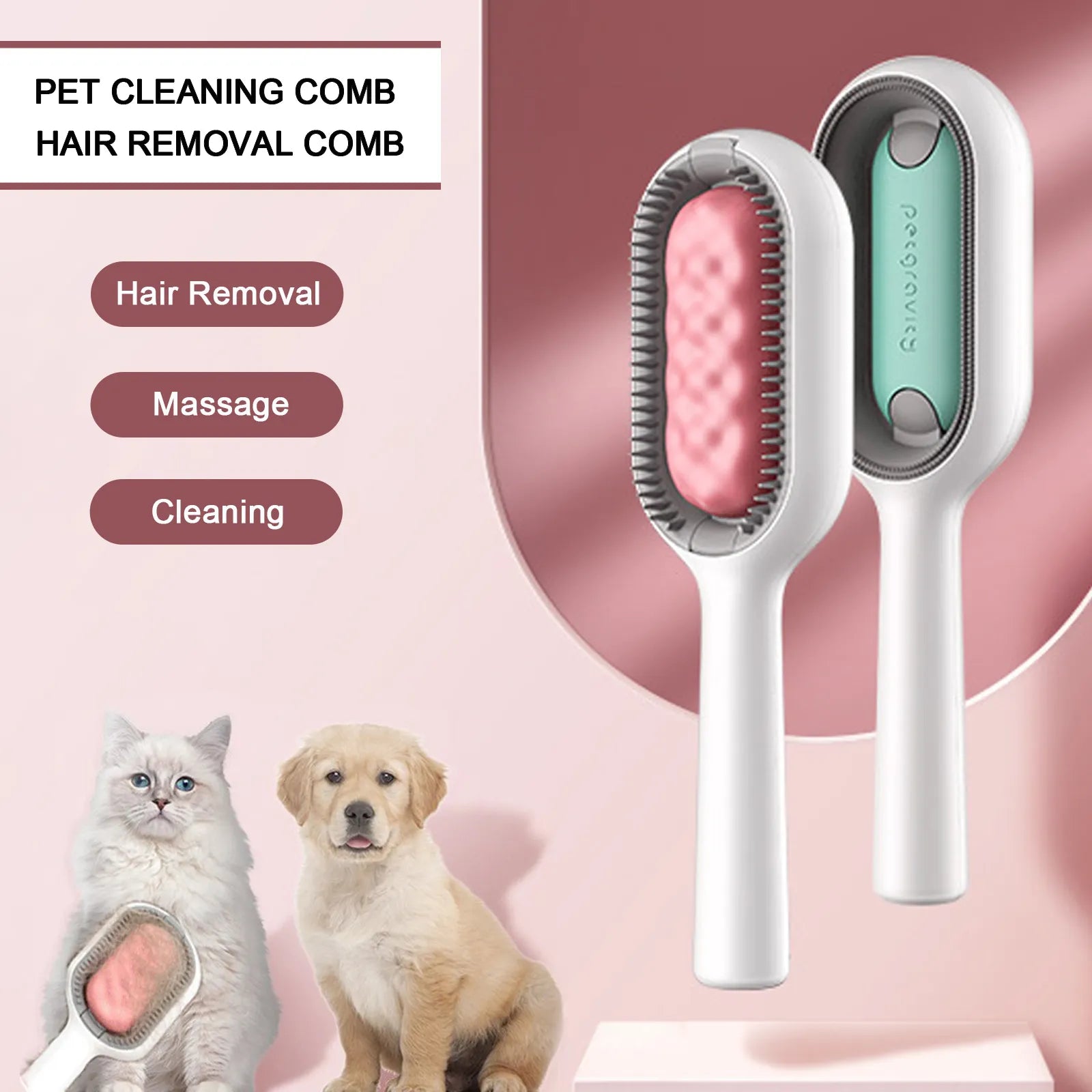 Double Sided Hair Removal Brush - 4petslovers