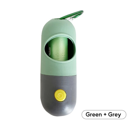 Led Light Dog Poop Bags Dispenser - 4petslovers