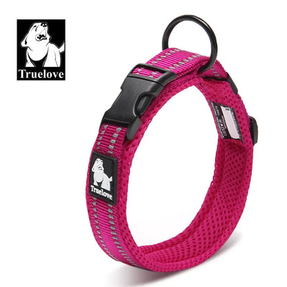 Truelove Adjustable Mesh Padded Pet Dog Collar - 4petslovers