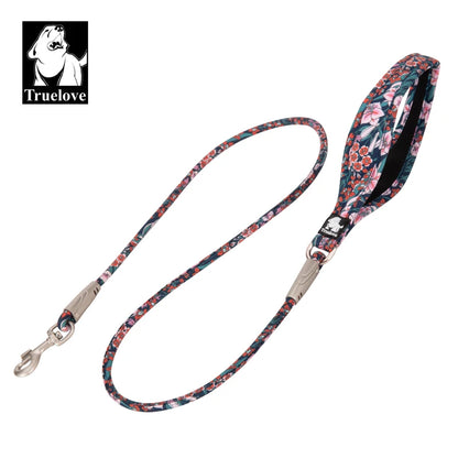 TrueLove Cotton Floral Dog Leash