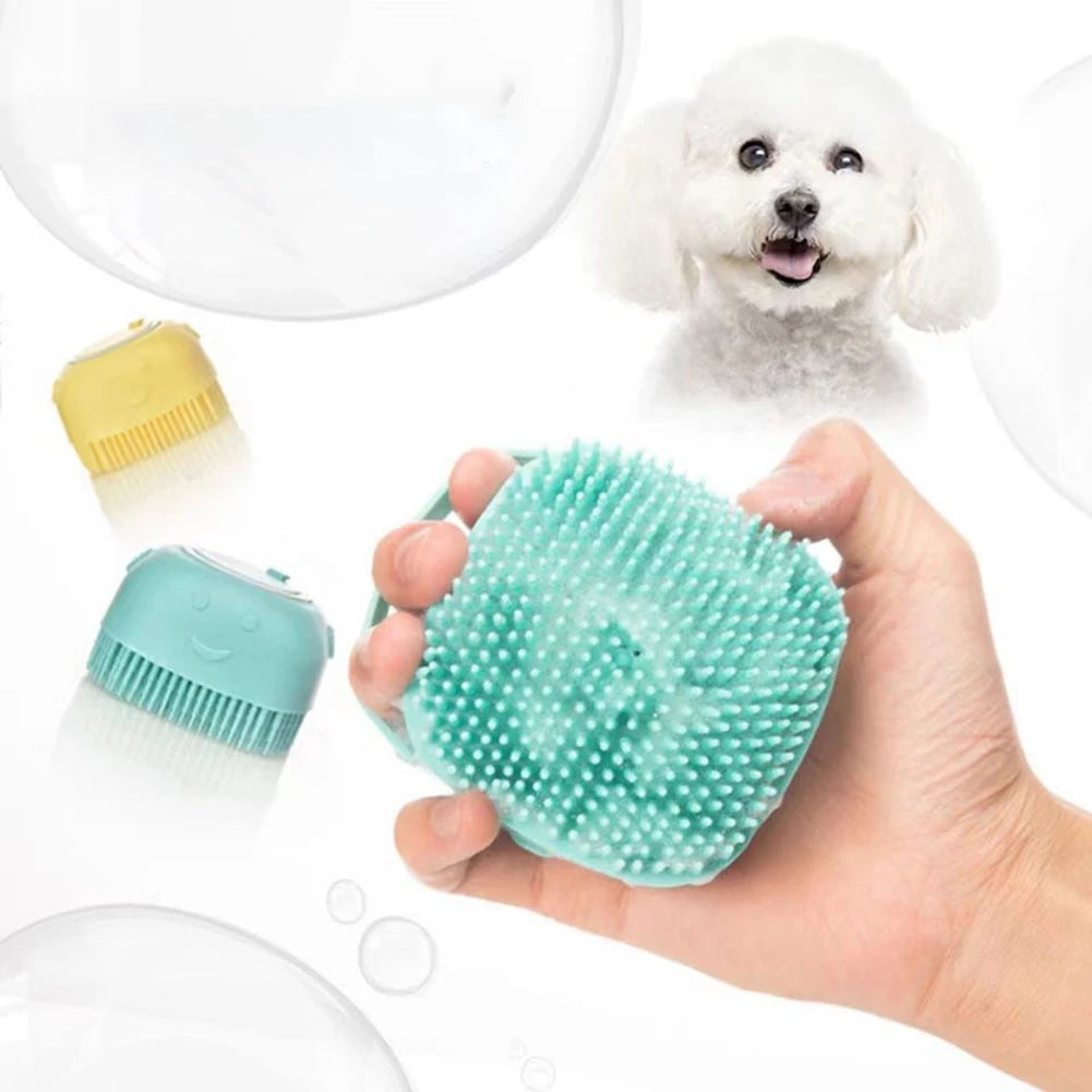 Soft Silicone Massager Shower Gel Bathing Brush - 4petslovers