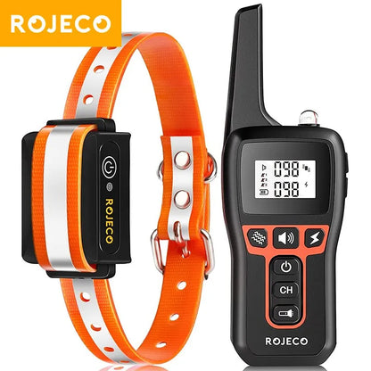 ROJECO 1000m Electric Dog Training Collar Anti-Barking - 4petslovers