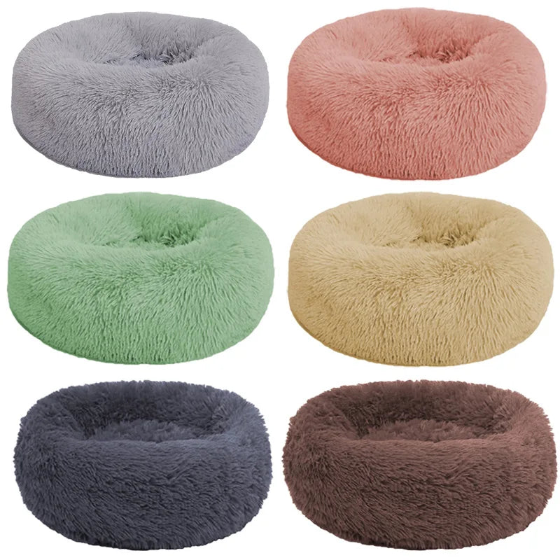 Pet Plush Round Mat - 4petslovers