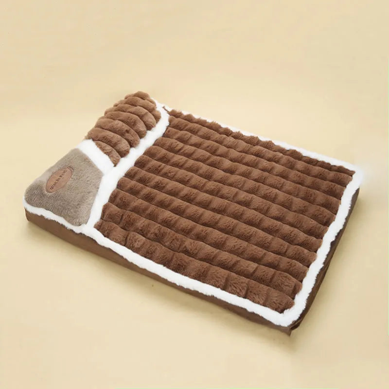 Fluff Sleeping Removable Washable Pet Beds - 4petslovers