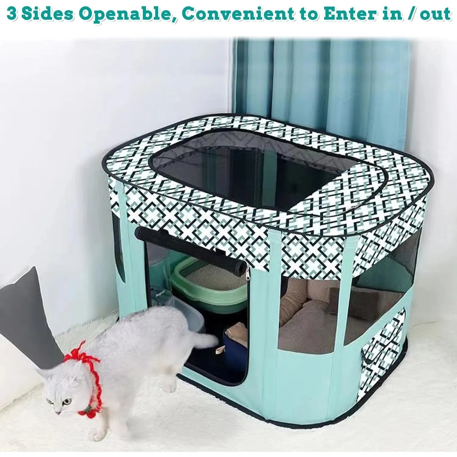 Portable Pet Playpen - 4petslovers