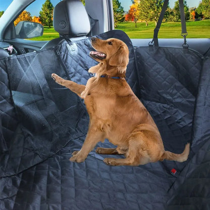 Double Zip Car Pet Seat Cover - 4petslovers