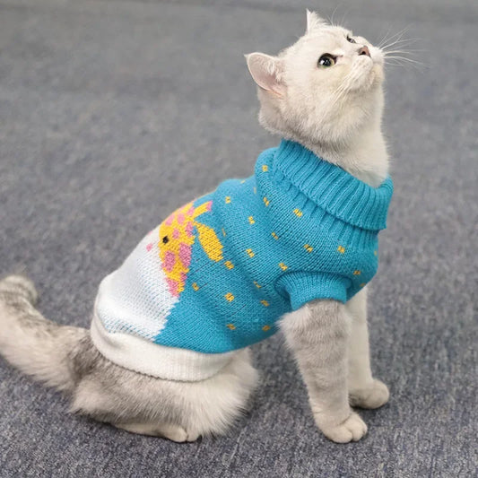 Fashion Winter Cat Sweater - 4petslovers