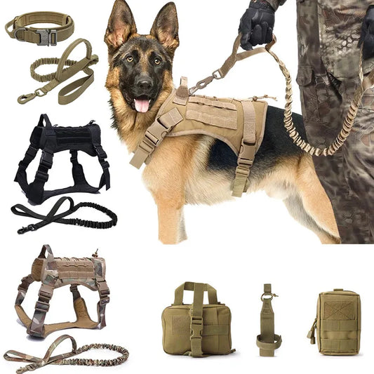 K9 Dog Tactical Military Vest - 4petslovers