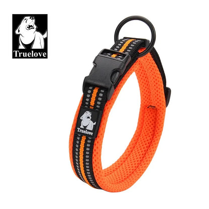 Truelove Adjustable Mesh Padded Pet Dog Collar - 4petslovers