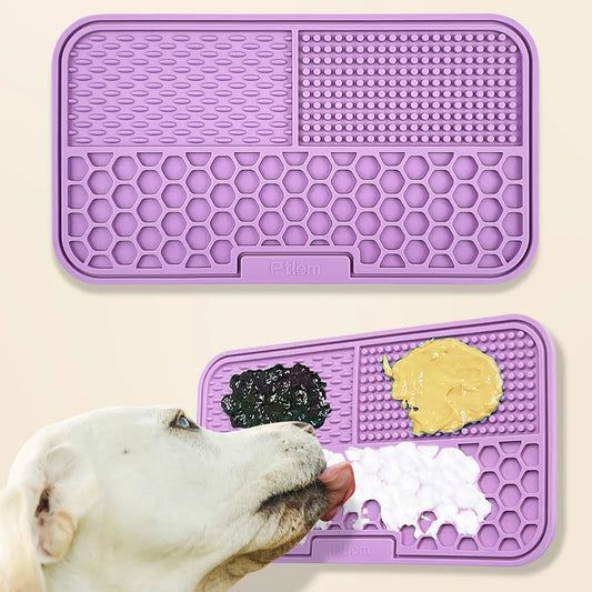 Individual silicone mat for licking - 4petslovers