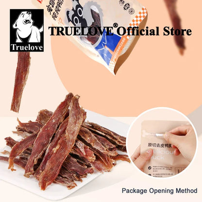 Truelove Pet Duck Jerky for Dogs