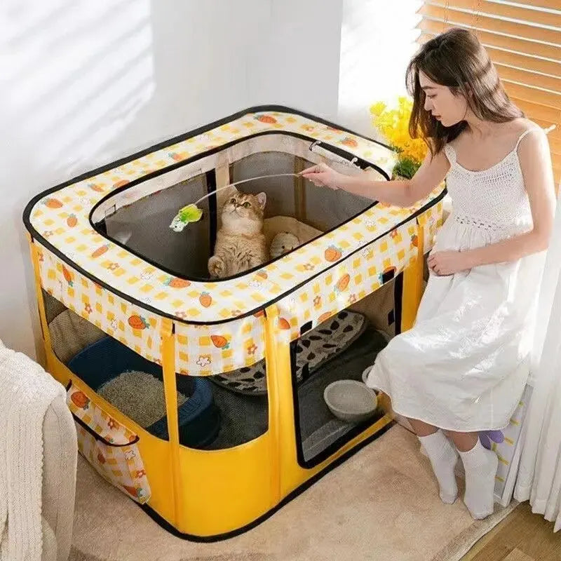 Portable Pet Playpen - 4petslovers