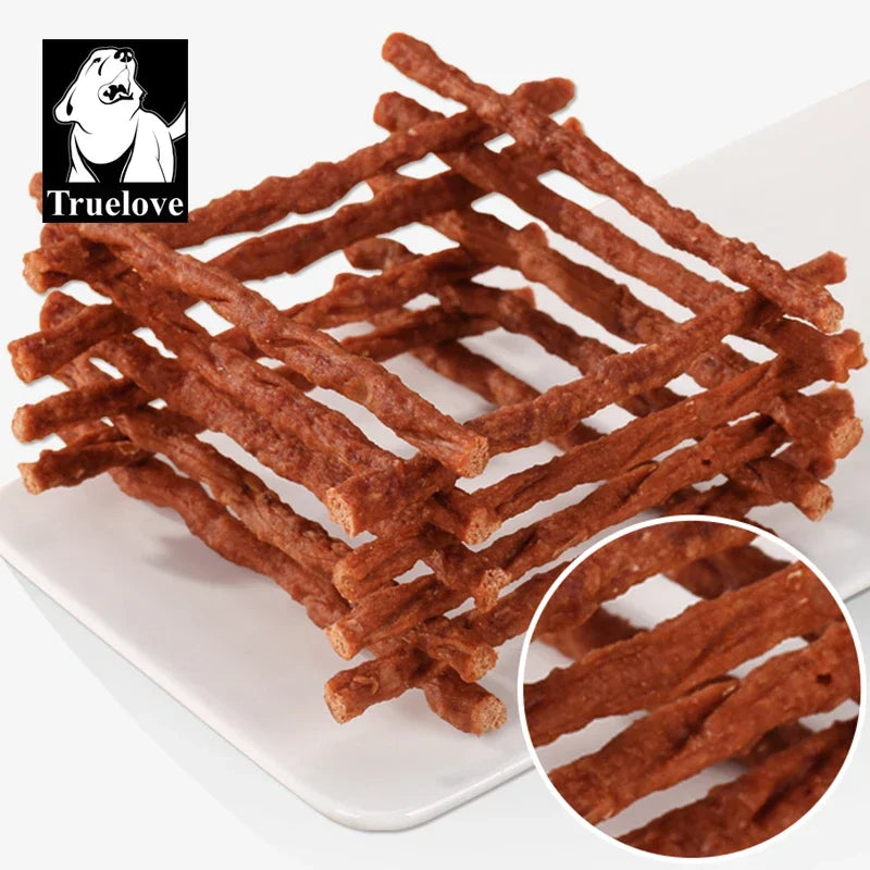 TrueLove Pet Dog Treats – Beef Jerky Chews