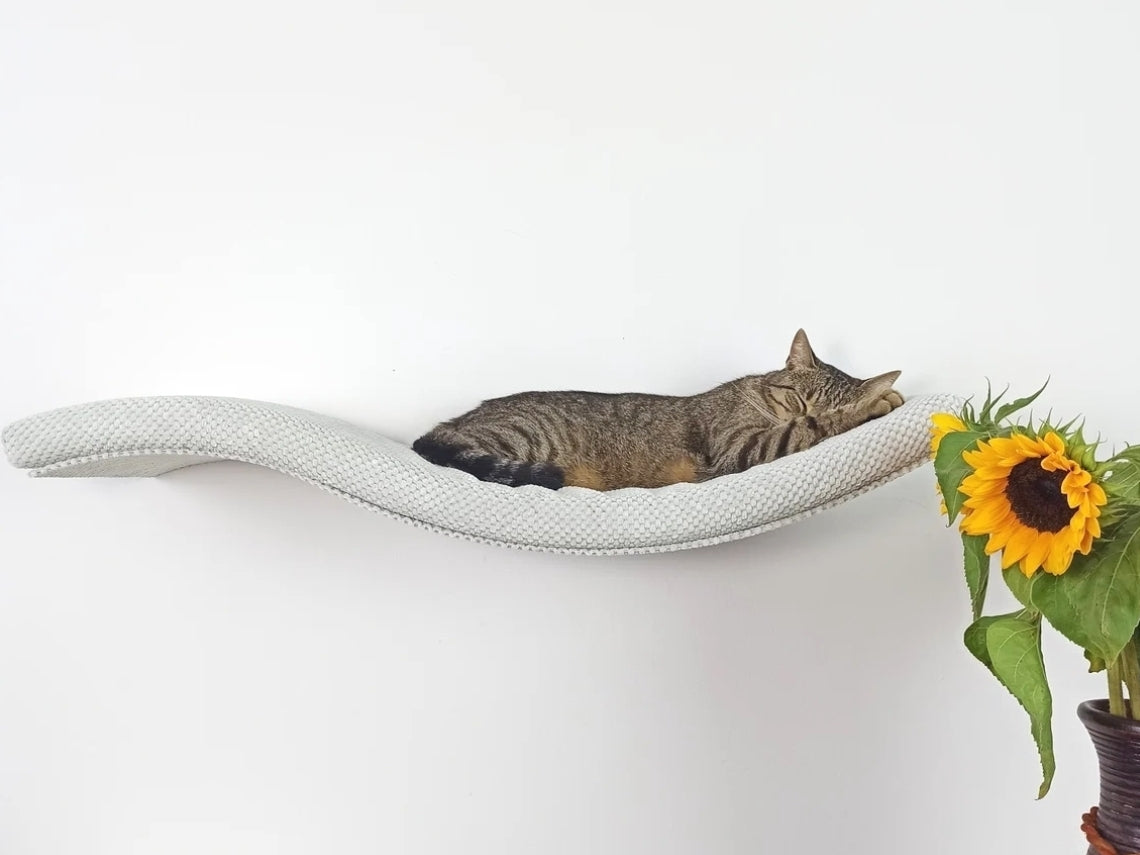 Cat Wall Shelf – The Playful Curve Right 100 cm SH-M-W100UR-6