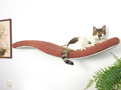 Cat Shelf – The Playful Curve Right 75 cm SH-M-W75UR-12