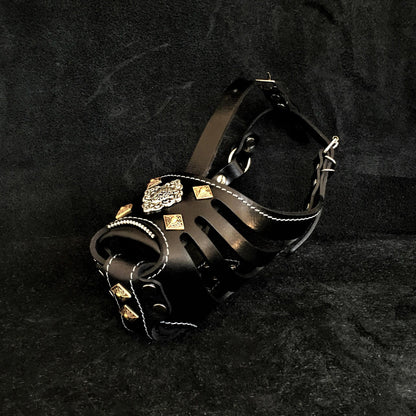 ''Aztec'' Basket Muzzle Black-0