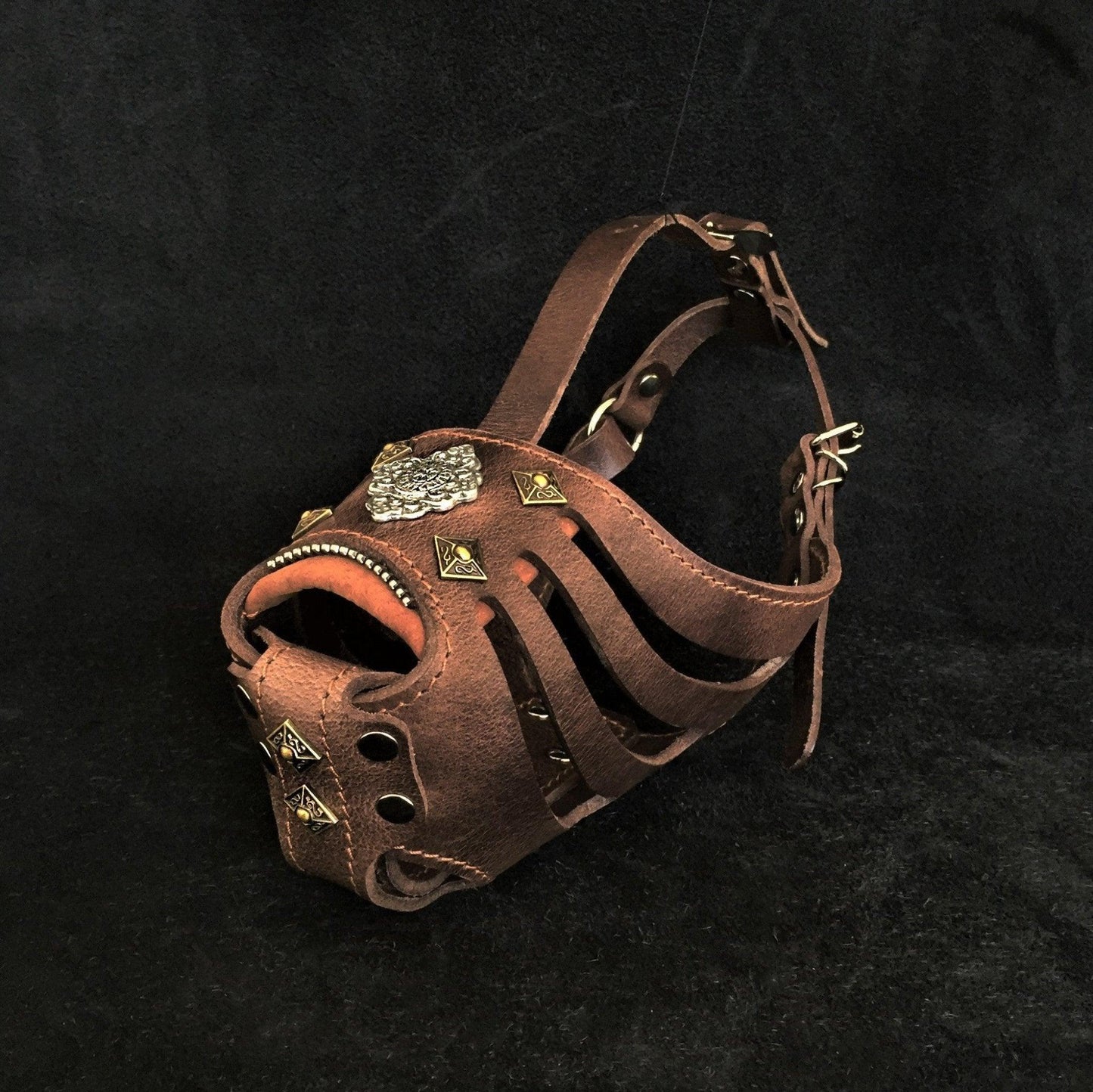 ''Aztec'' Basket Muzzle Grey-0