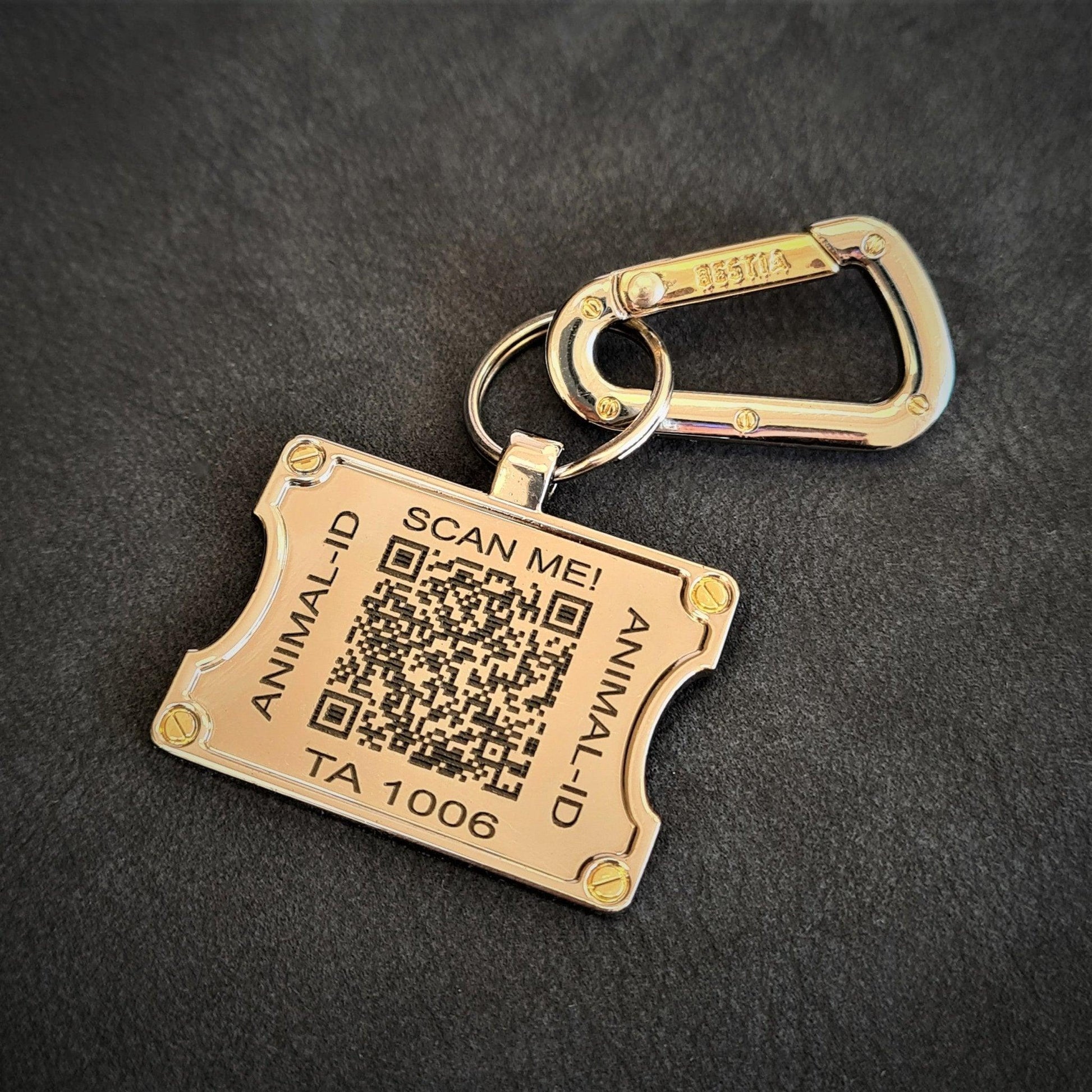 Bestia QR Dog ID Tag-1