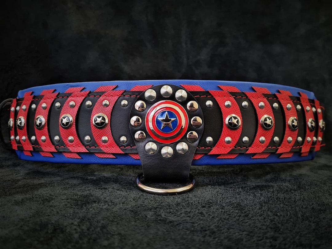 ''Captain America'' Collar-2