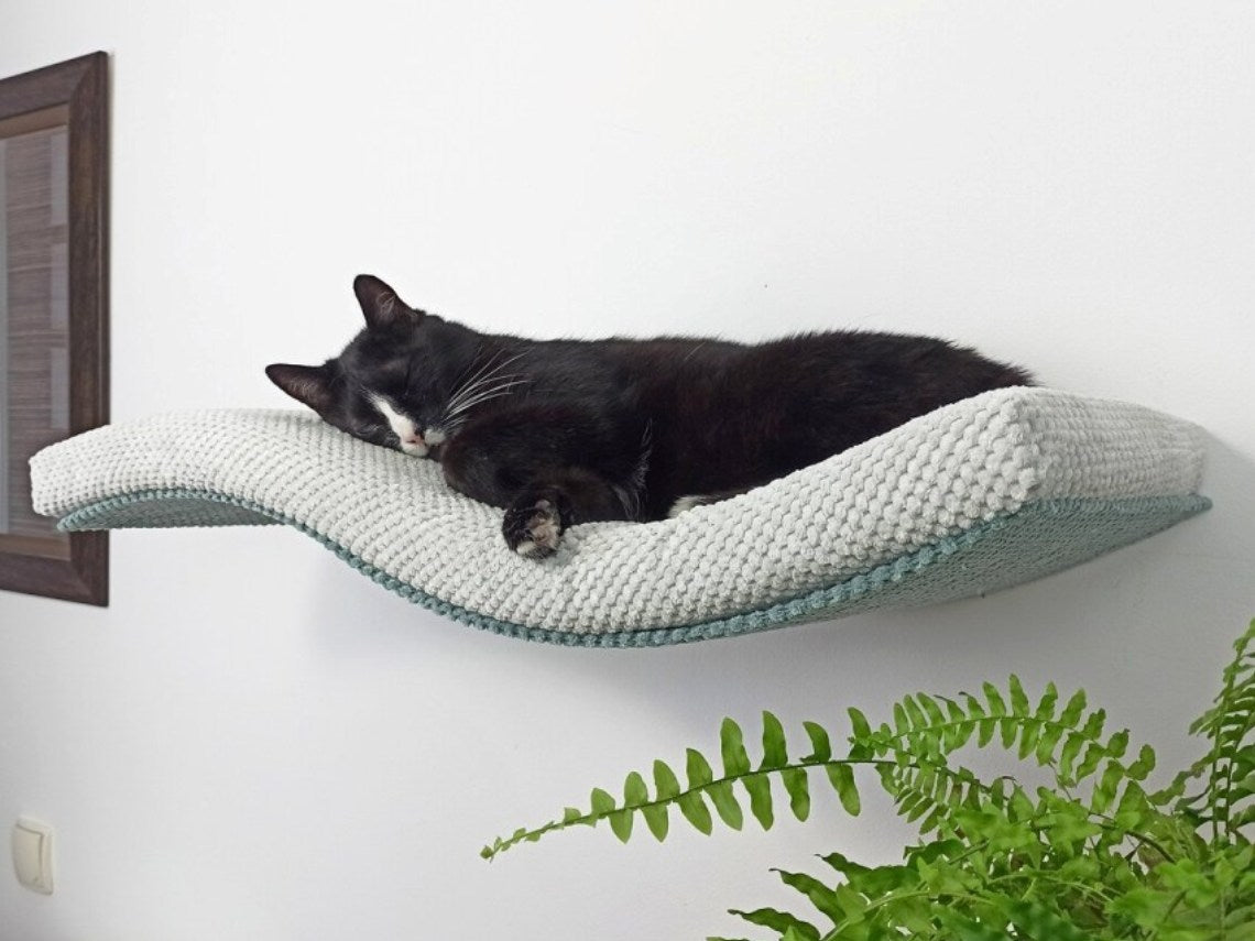 Cat Wall Shelf – The Playful Curve Right 100 cm SH-M-W100UR-3