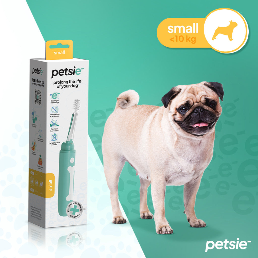 Petsie dog toothbrush (size S - up to 10kg)-0