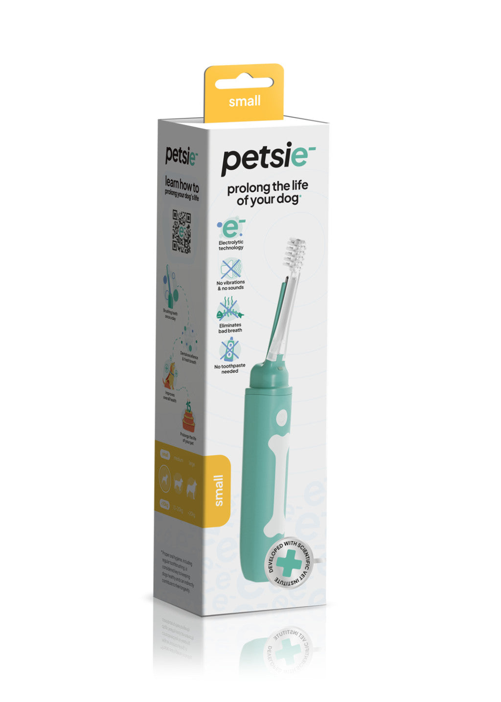 Petsie dog toothbrush (size S - up to 10kg)-3