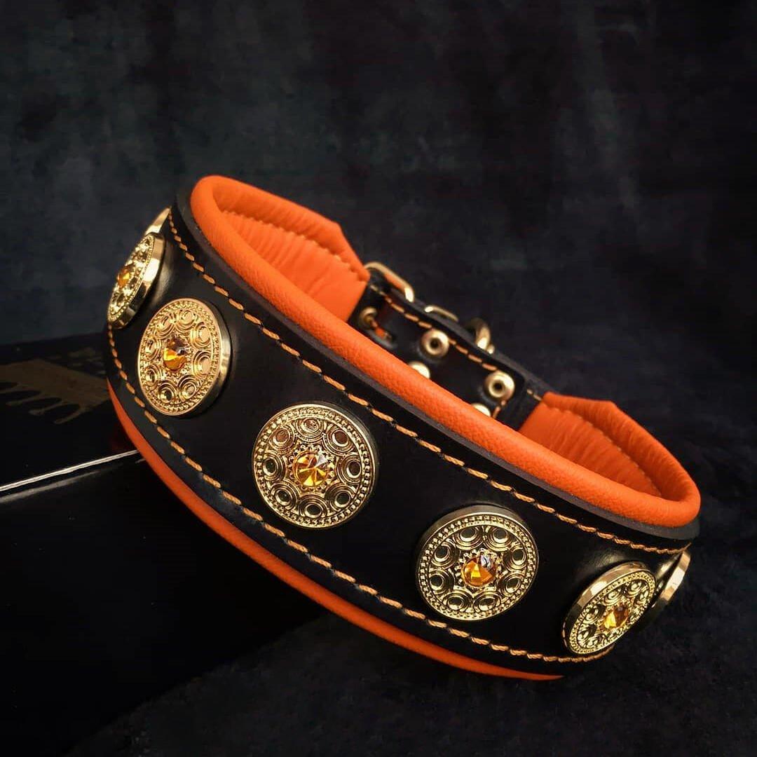 The "Bijou" collar orange-0